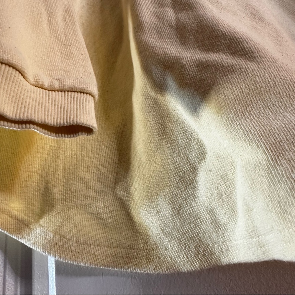 Vtg Disney Winnie the Pooh Embroidered Yellow Long Sleeve Henley XXL Made in USA - Picture 13 of 13